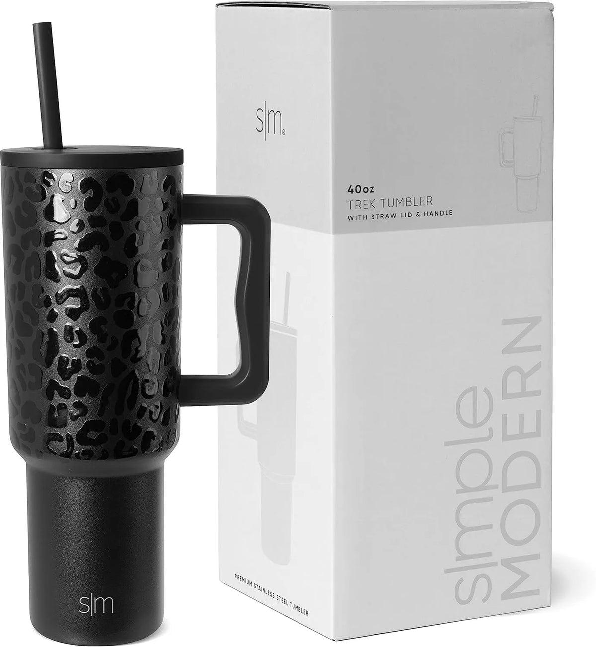 Copo Térmico S|M Pantera Negra 1,18L – Estilo e Elegância.