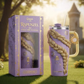 ☀️ Copo Térmico Rapunzel + Pingente Sol da Coroa 1,15 L